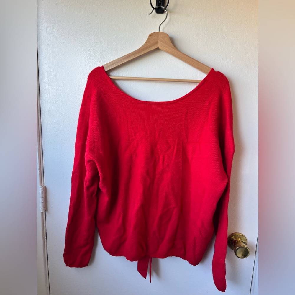 Maison Jules Red sweater